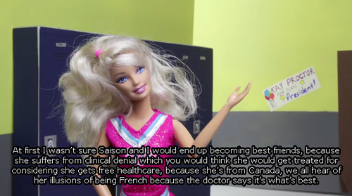 crazy-keebler-elf:  Britney Matthews really hates Saison!  