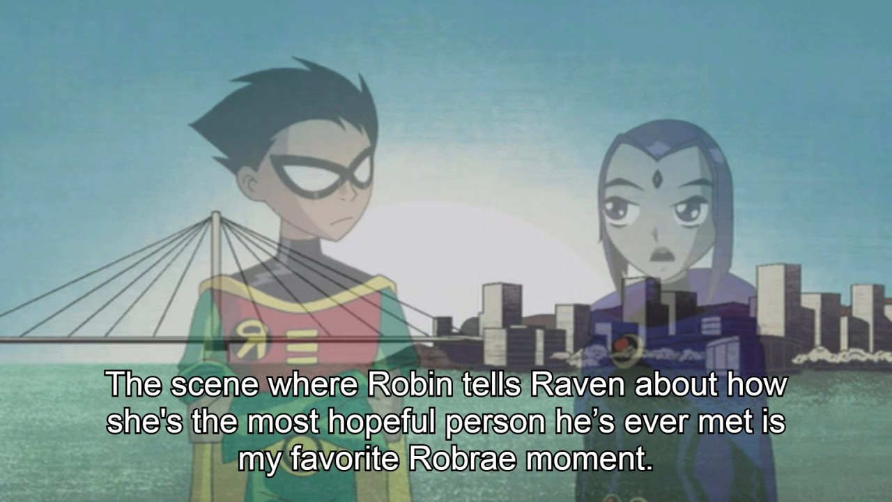 Teen Titans Robin And Raven