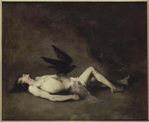 thejeweledotter:  Saint Vincent of Saragossa by Theodule Ribot