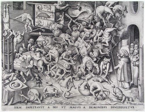 The same God so that he obtained of the Magus was by demons be pulled in pieces, Pieter Bruegel the 