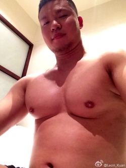 asianhunk-pecs-nips-asses:  Boobs calling! 