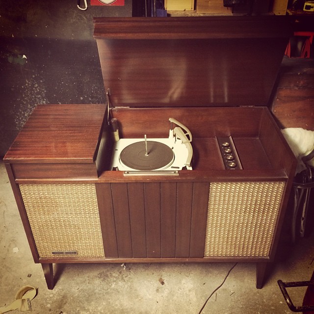 ophiuchuswisdom:  #basementfind, #buriedtreasure, #vintage, #recordconsole, #rca,