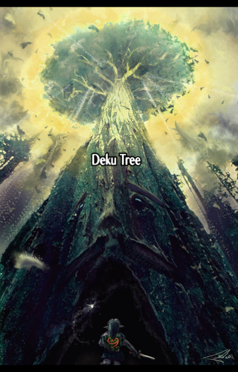 zeldamnonanza:  The Great Deku Tree by TheJFP 