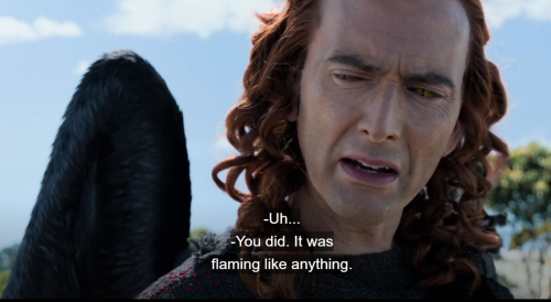 Aziraphale Can Feel The Love Someone Has Toward Other Ones (Gabriel/Bee) And Places (Paintball Field).