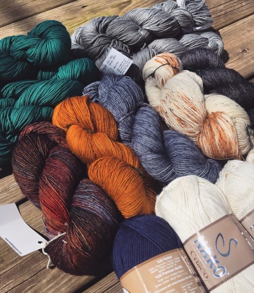 Planning on being busy this summer ....#knittersofinstagram #crochetersofinstagram #knitting #yarnst