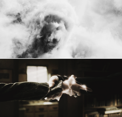 hp-picspam:  You dare use my own spells against me, Potter? It was I who invented