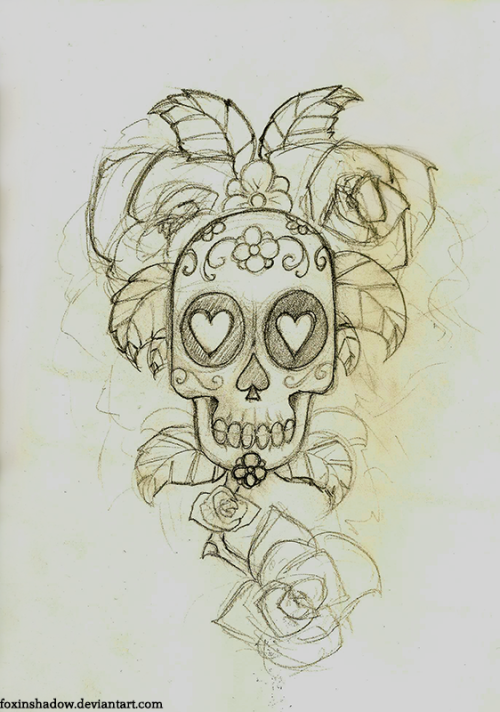 Porn photo Sketch of a mexican tattoo design I had to