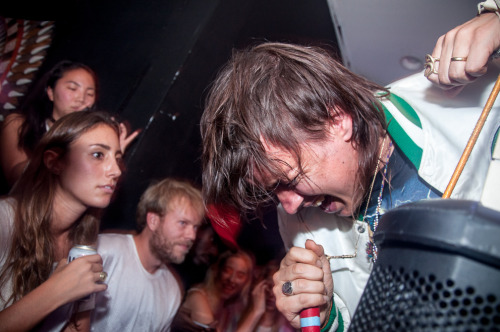 Last night (Monday, September 22, 2014), Julian Casablancas + The Voidz, Blood Orange and Big Ups pe