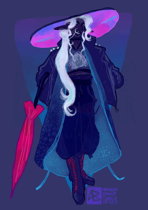 anonbeadraws: wanted to design Taako so he’s a bit more layered up, with more spaces to hide g