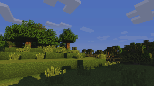 Decided to mess around with some shaders on my survival world! What do you guys think?