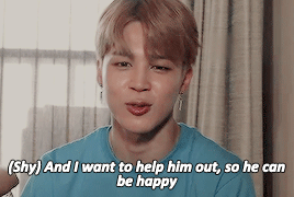 Jimin Introducing Namjoon