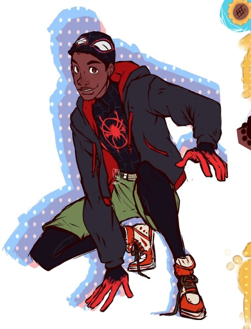 halumichan:MILES MORALES.This sunflower boy was just the best! I enjoyed him so much and I loved dra
