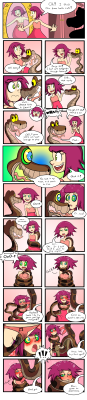 penkenarts:  Comic commission by letterabcd!Huge