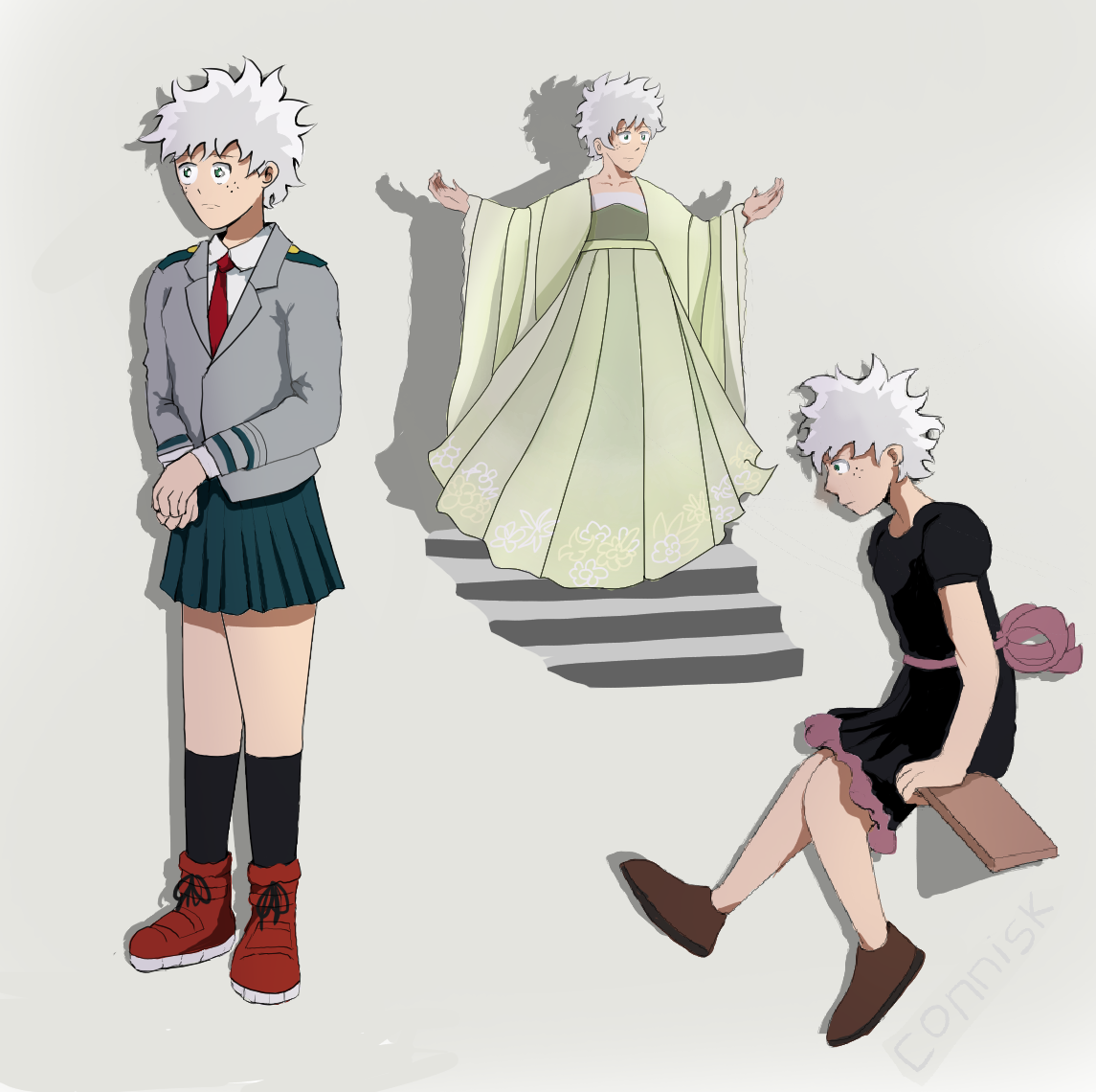 Izuku crossdressing