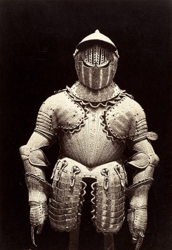 onlyoldphotography:  Charles Clifford: The Armor of Philip III, 1866