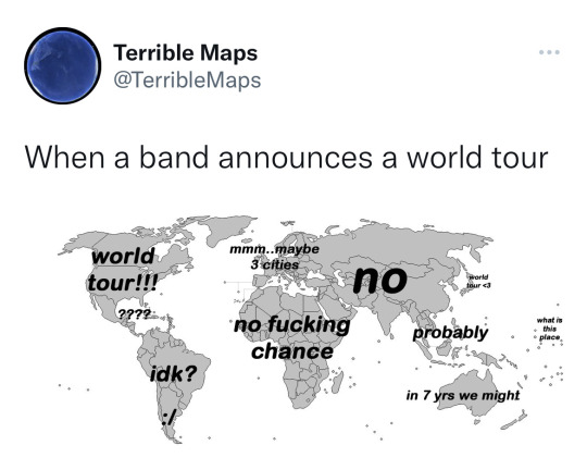 lessonincanvases:lessonincanvases:I’m taking the term world tour away from artists