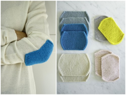 DIY Easy Knit Elbow Patches from The Purl Bee. When I started my blog the most common questions I re