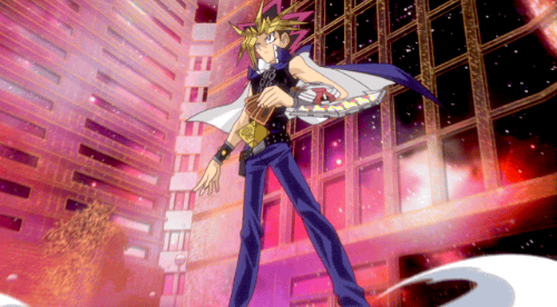 yugioh-spam-shit:askvaseshipping:tenshishiro:Dueling and being sexy at the same time, only the Yami 