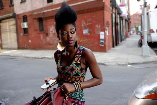 poorhappygirl:  (via Chelsea // 4B/C Natural Hair Style Icon | Black Girl with Long