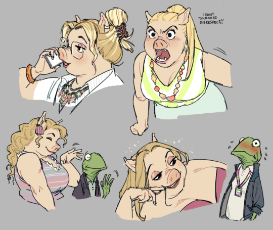 jam-etc:…I want to just draw a fashion zine of just Miss Piggy, oh my god. she is so underrated and underutilized, where is my succession-like muppets satire thing LOL I want it so bad. let me do it disney call me pls