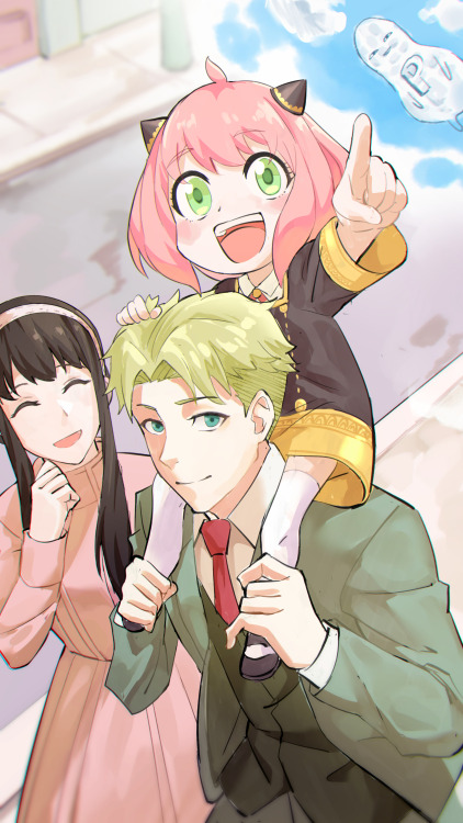 Pointing towards the sky [Spy X Family]