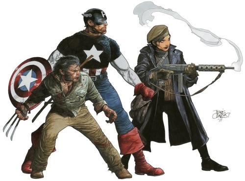 ungoliantschilde:  some Marvelous artwork by Travis Charest. 