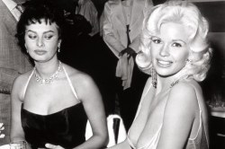 elisaaespositos:  Sophia Loren and Jayne