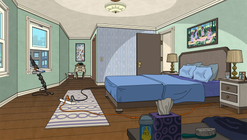 Background Design (Layout and Color) that I created for the final 8 episodes of Bojack Horseman seas