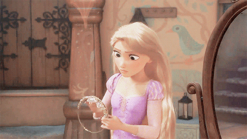 rapunzelsource:The kingdom searched and searched, but they could not find the princess.