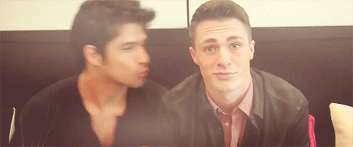 cumversatile:  teen heart-throb Colton Haynes … I understand why… 