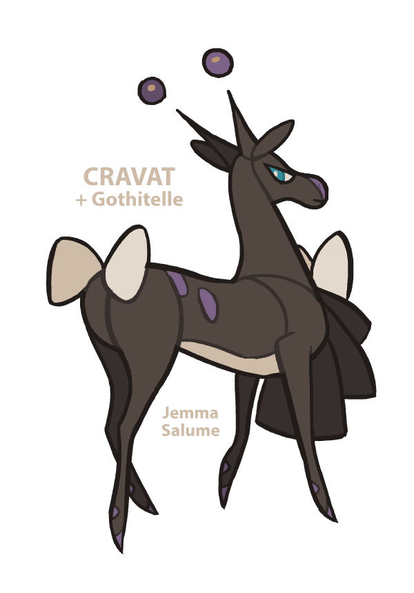 oxboxer:  STANTLER SPLICES!As a follow-up for my Girafarig Crossbreeds, I wanted