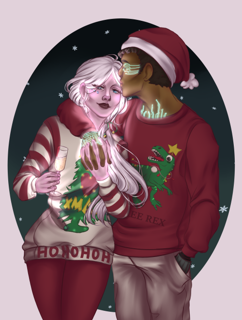 Belated Bashentina holidays pieceThat’s what happens when you decide to start a Christmas piece on 2