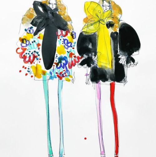 THE MARC JACOBS illustrated by Jacky Blue 