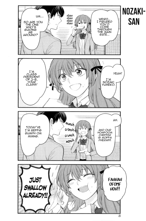 Gekkan Shoujo Nozaki-san Chapter 1, Part 1 Part 2 here [x] © Cash Money Chiyo (@grolia, candlejack, 