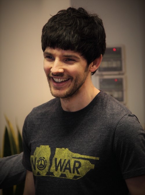 hopelesspandragon:A Quick Study of Colin Morgan’s Precious Grin…