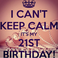 Happy 21st birthday to me!! 🎁🎊🔥🎈🎉