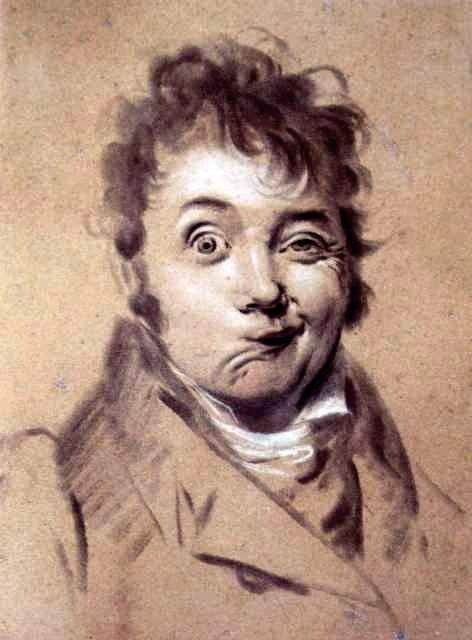 rococo-prince:Louis-Léopold Boilly (French: 1761 – 1845) Self portraits.These are delightful! I’ve s