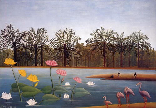 The Flamingoes (1907), Henri Le Douanier Rousseau