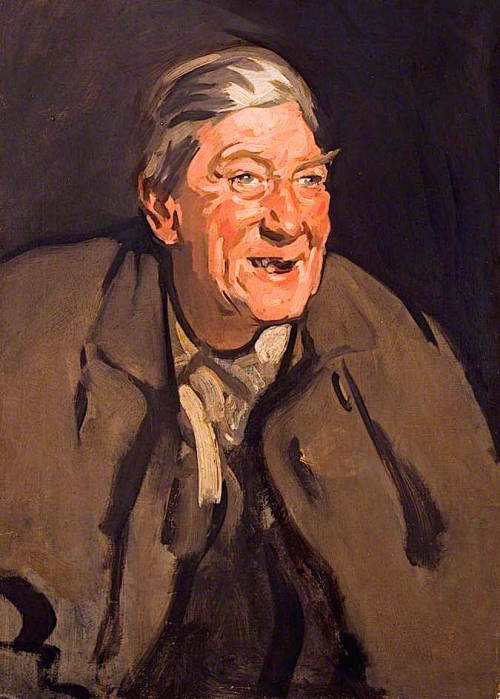 Man Laughing (Tom Morris), 1902, Samuel Peploe