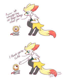 cocothebraixen:/Come on guys! dont be so bad with the little one, yeah its like a silver ditto with a nut but magnemite is an eye with two magnets haha// Eeeee &lt;3