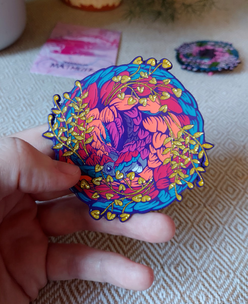 &lsquo;PANGOLIA&rsquo; PINS ARE HERE! - www.etsy.com/uk/shop/MatMillerArtDetails - B