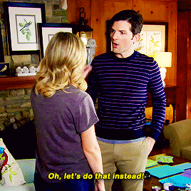 one ben/leslie moment per episode → 6.17