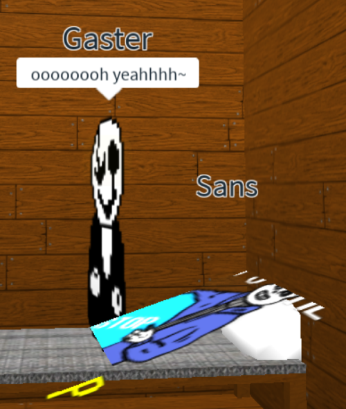 Sans X Gaster Explore Tumblr Posts And Blogs Tumgir - sans slash roblox