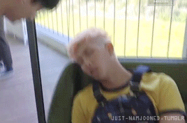 imobsessedwithsomuch:Sleepy Head BTS: Namjoon Version (ft annoying maknae line){DONT STEAL THATS BAD