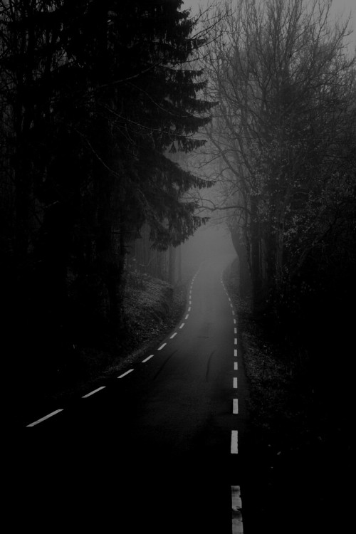 monochromesecrets: This is more then a road. This is our late night drives where we talk for hours a