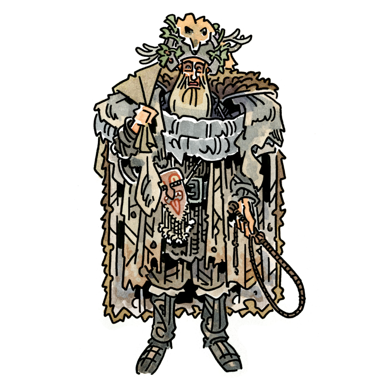 Companions fo Christmas 8: Belsnickel!
Belsnickel was a hermit in Germany’s large and wild Black Forest, a fur trapper who wanted nothing more than to be left alone, but he lived near the entrance of a cave that children from a nearby village liked...