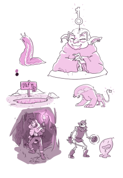 some dnd doobles for a thing I’m doing