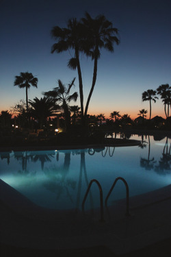 azearr:  Sunset At Pool | Source | Azearr