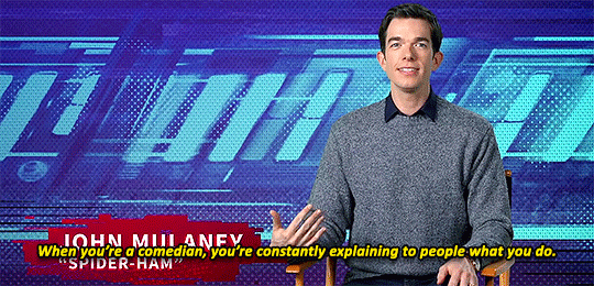 mulaneydavidson:Spider-Man: Into the Spider-Verse- ‘John Mulaney as Peter Porker’