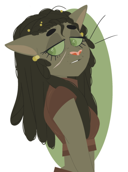 cyni-celle:my dovahkiin is a very tired and overworked cat mama who missed her own wedding because a